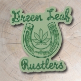 Green Leaf Rustlers Sticker