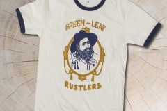 Green Leaf Rustlers Zig Zag Tee