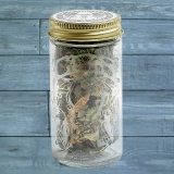 CRB Clear 3 Ounce Stash Jar