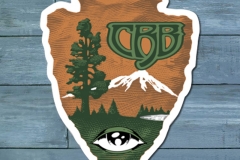 CRB Arrowhead Camp Sticker