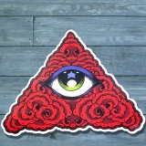 CRB Giant Eye Cloud Sticker CRB Giant Eye Cloud Sticker