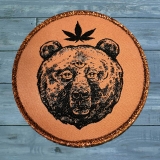 CRB Trip Bear Embroidered Patch CRB Trip Bear Embroidered Patch